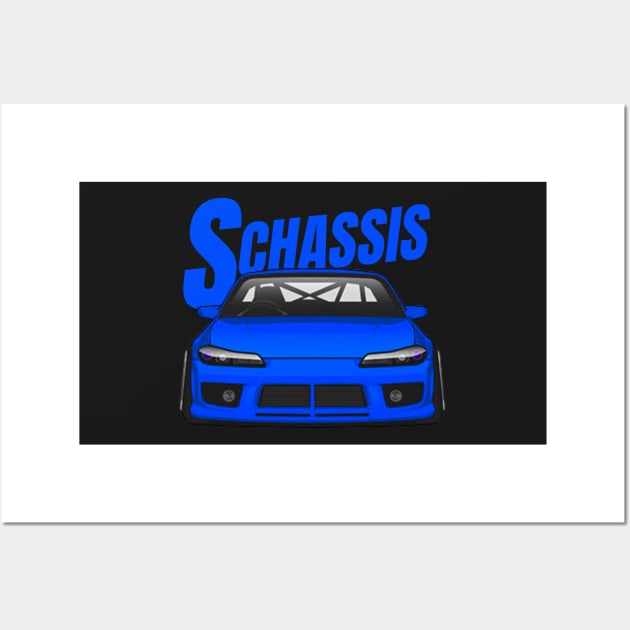 S chassis S15 Silvia Wall Art by MOTOSHIFT